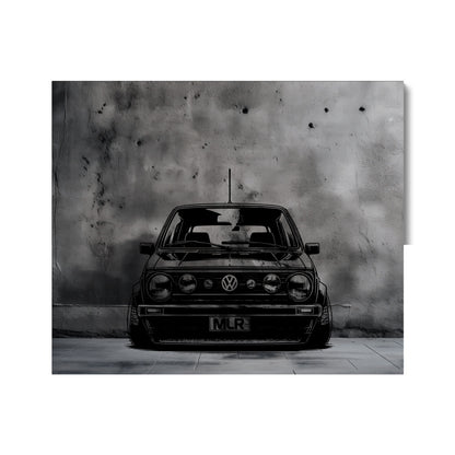 Toile Street Art VW Golf