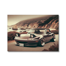 Mazda MX5 Coast Road Leinwand