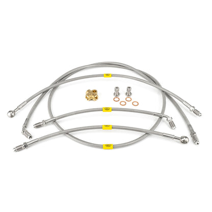 Durites ABS tressées HEL pour Nissan Skyline R32