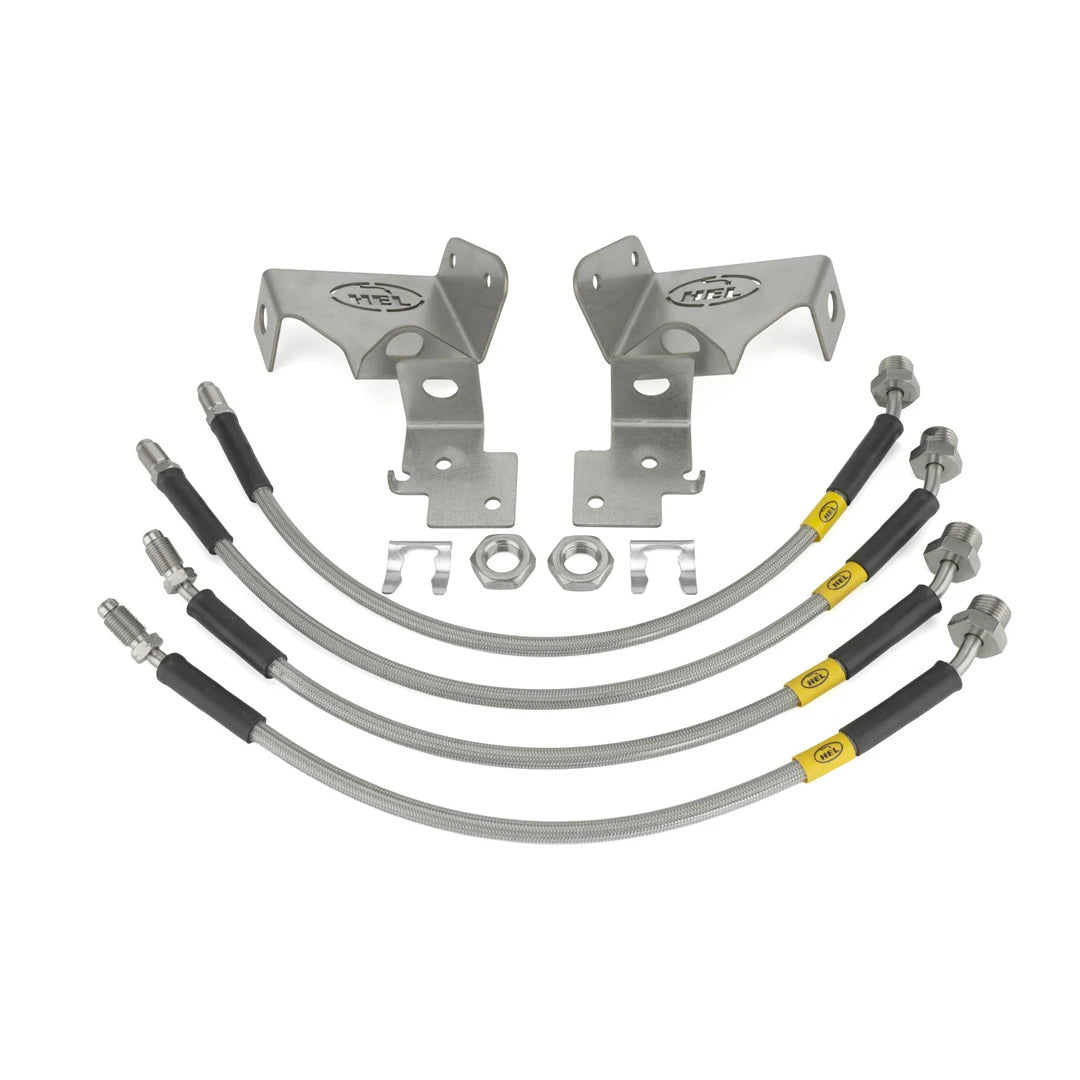 HEL Performance stainless steel braided brake hoses and fittings