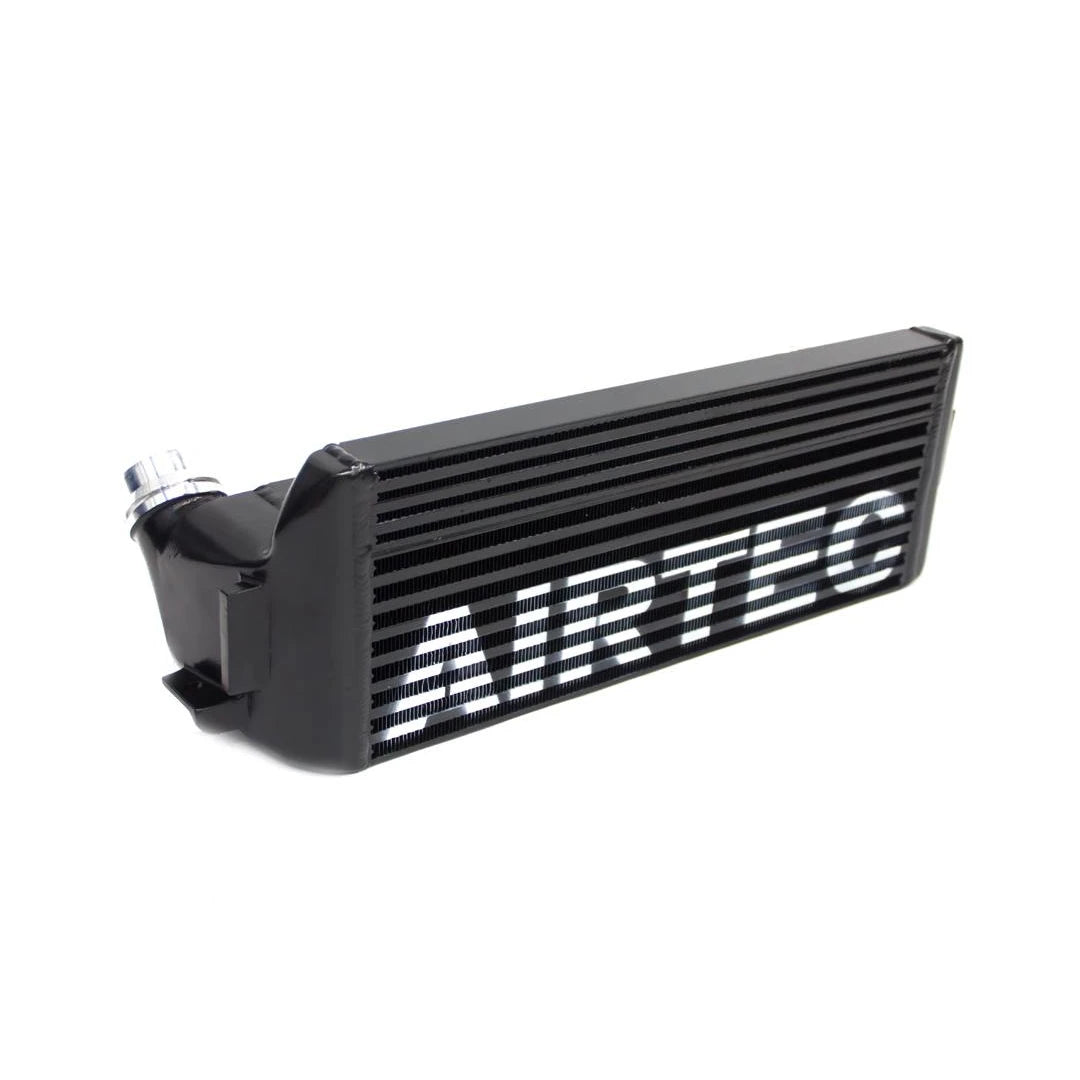 Black intercooler with 'AIRTEC' branding on a white background