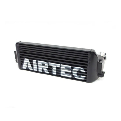 Black intercooler with 'AIRTEC' branding on a white background