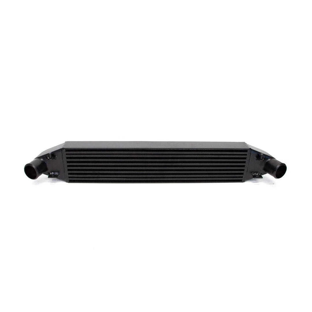 Black AIRTEC intercooler on a white background