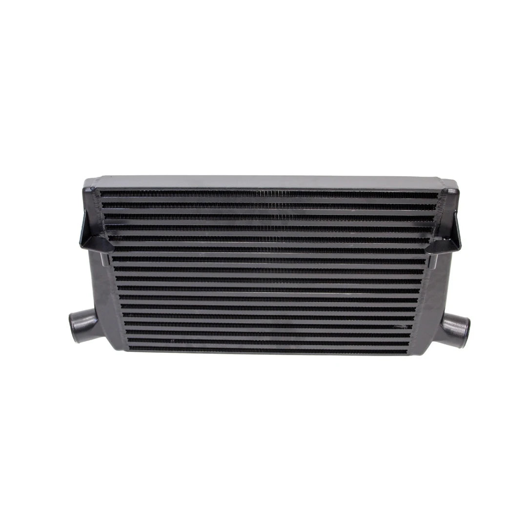 black Airtec intercooler on a white background