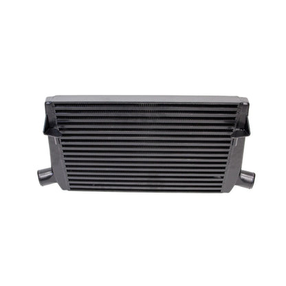 black Airtec intercooler on a white background