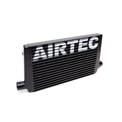 black Airtec intercooler on a white background