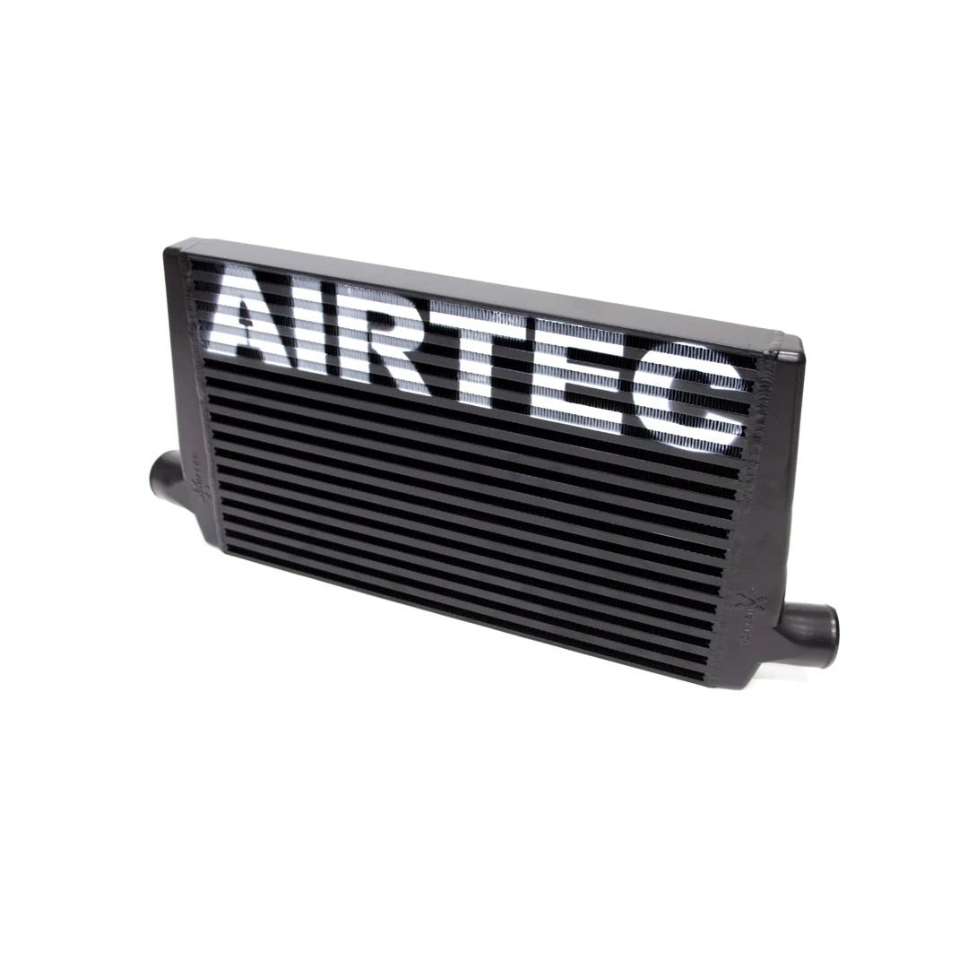 black Airtec intercooler on a white background