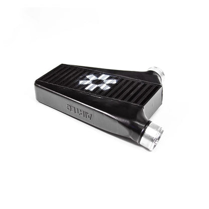 Black Airtec intercooler on a white background