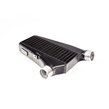 Black Airtec intercooler on a white background