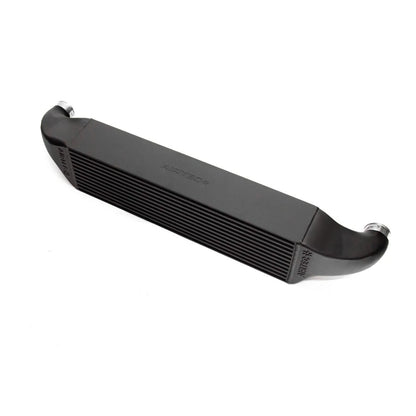 black Airtec intercooler on a white background
