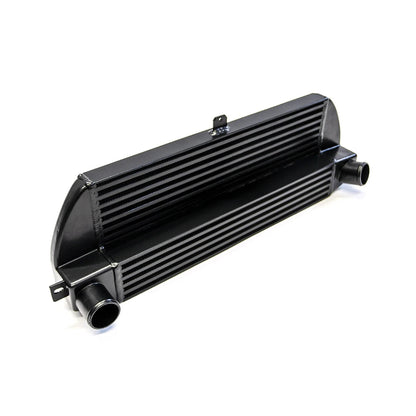black Airtec intercooler on a white background