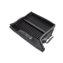 black Airtec intercooler on a white background