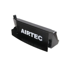 black Airtec intercooler on a white background