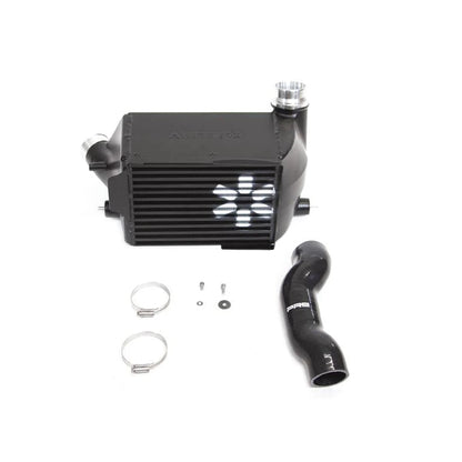 black Airtec intercooler on a white background