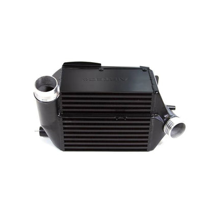 black Airtec intercooler on a white background