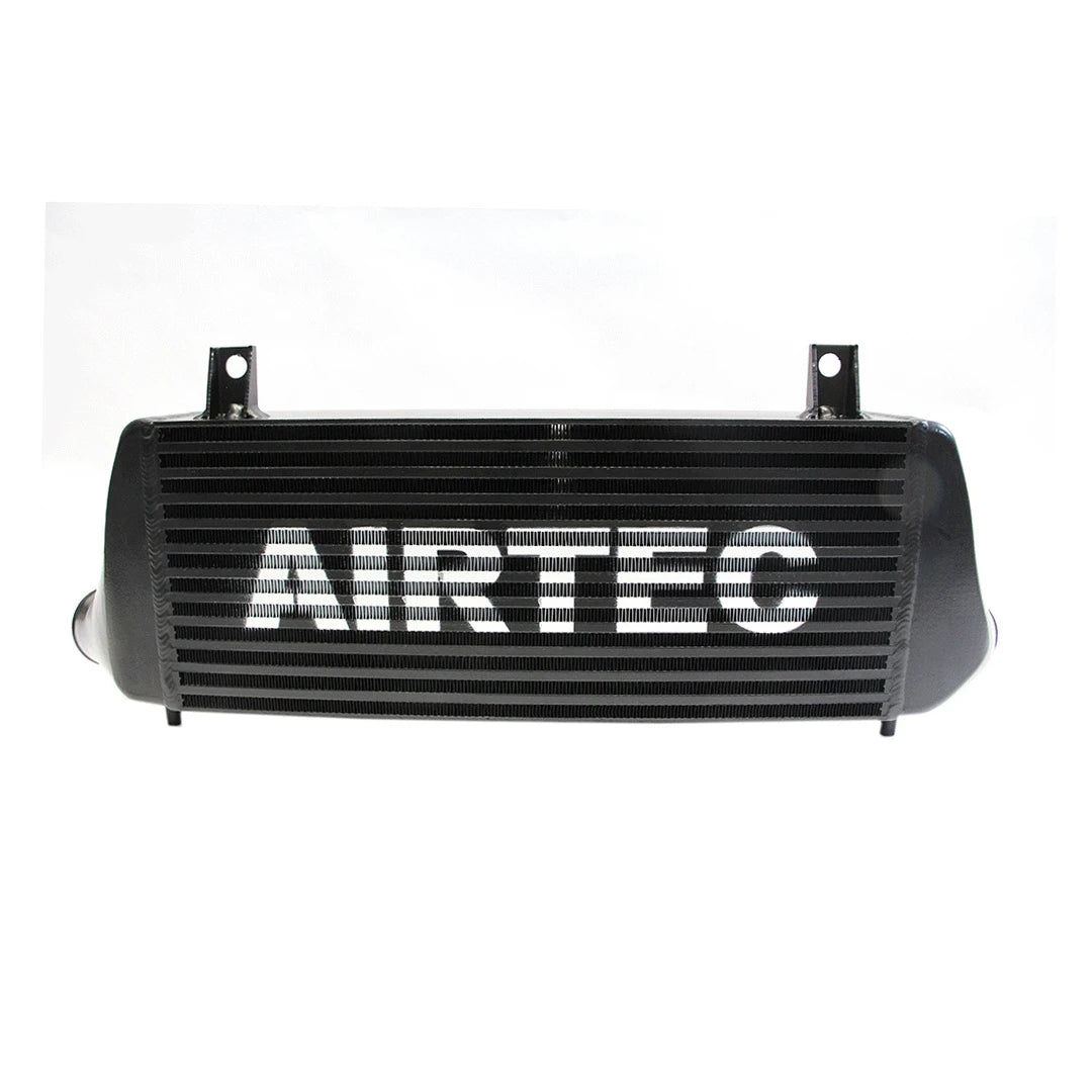 AIRTEC black intercooler on a white background