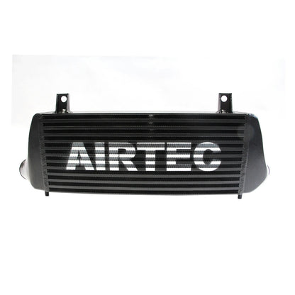AIRTEC black intercooler on a white background