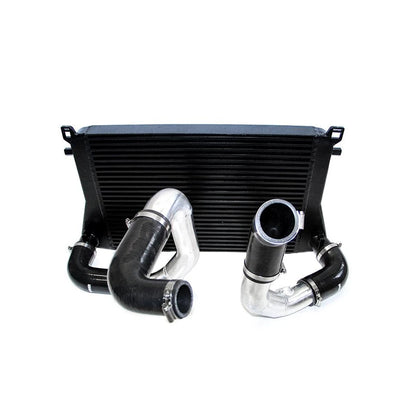 AIRTEC black intercooler on a white background