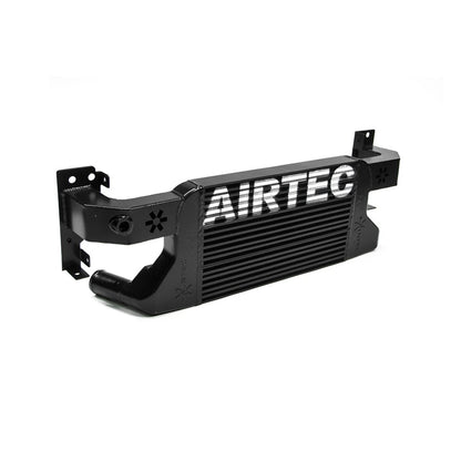 AIRTEC black intercooler on a white background