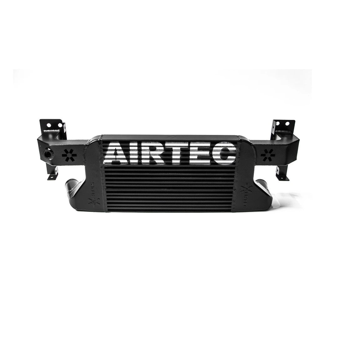 AIRTEC black intercooler on a white background