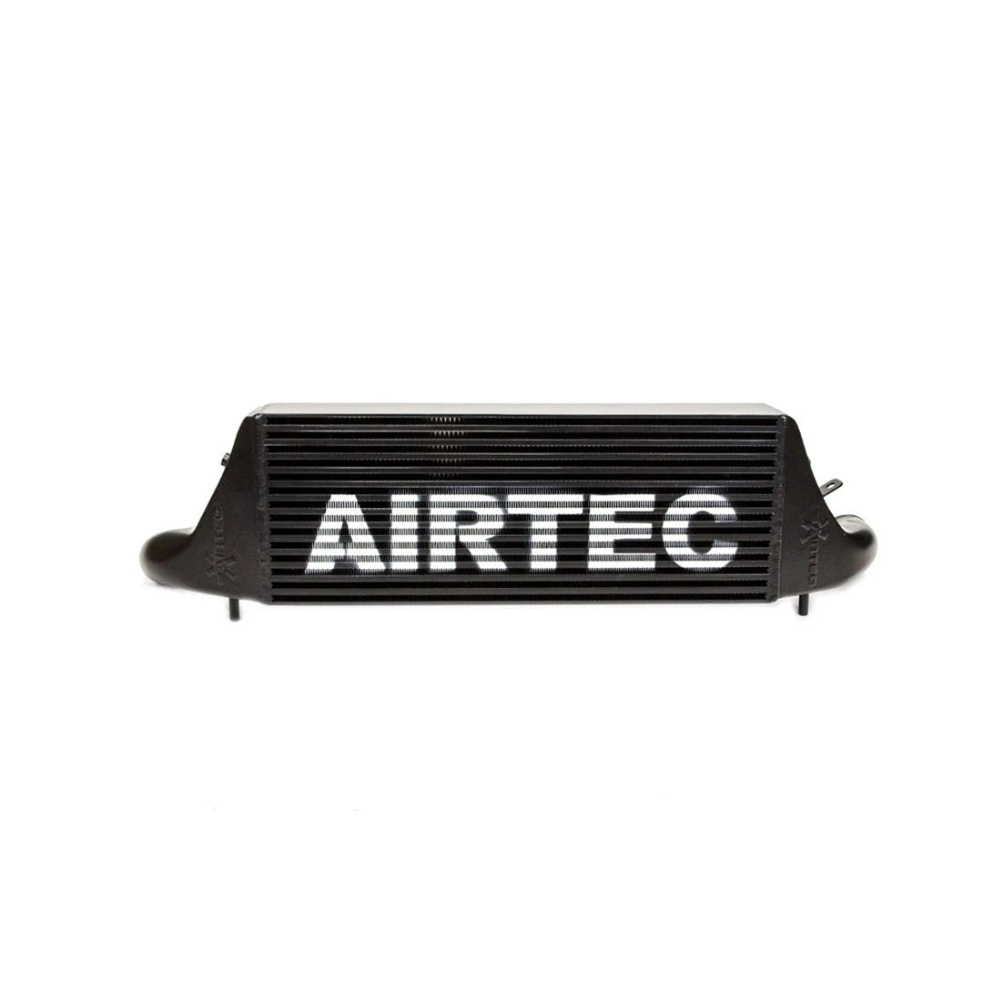 AIRTEC black intercooler on a white background