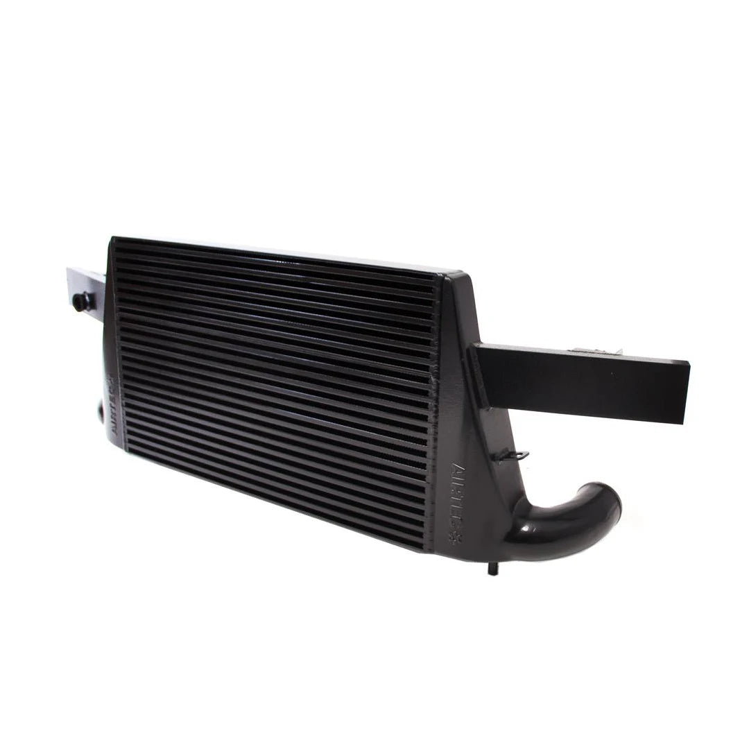 AIRTEC black intercooler on a white background