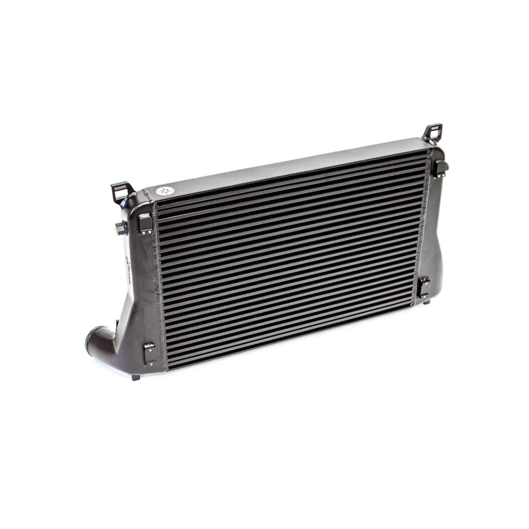 AIRTEC black radiator on a white background