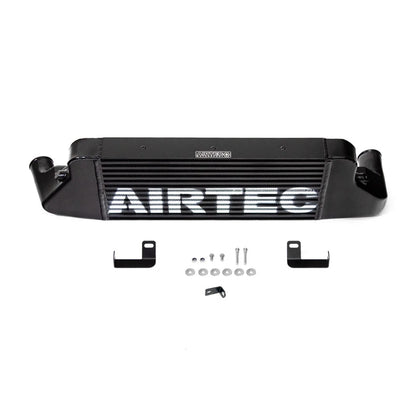 AIRTEC black intercooler on a white background