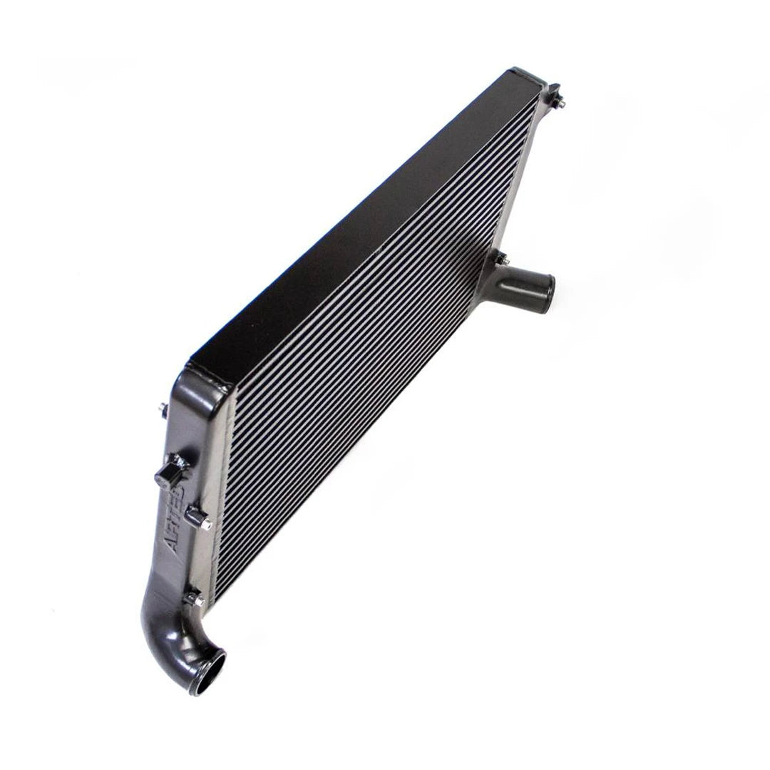 AIRTEC black intercooler on a white background