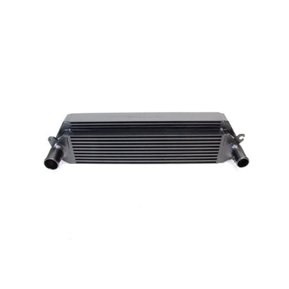 Black AIRTEC intercooler on a white background