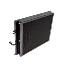 Car radiator on a white background