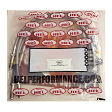 HEL Audi A5 S5 B8 Stainless Steel Braided Brake Hoses Clear