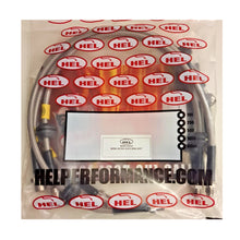 HEL BMW X5 E53 Stainless Steel Braided Brake Hoses Clear