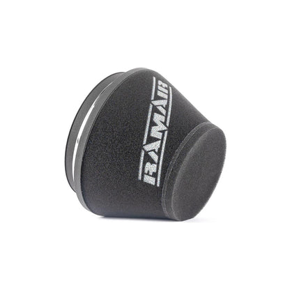 Ramair Universal-Luftfilter aus Schaumstoff, groß, 100 mm, Schwarz