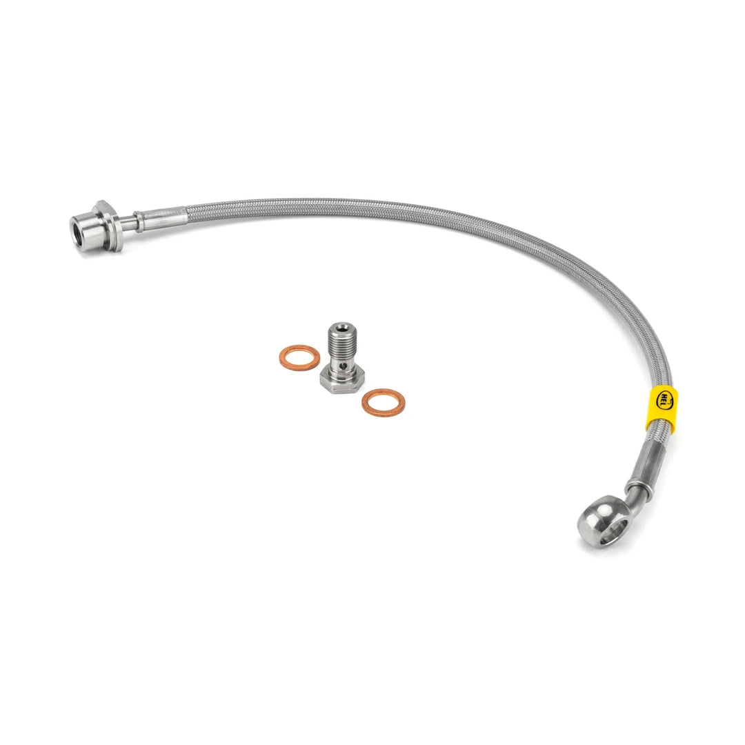 HEL Performance stainless steel braided clutch hose and fittings