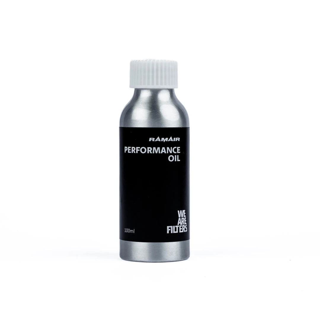 Bottle of Ramair air filter Performance Oil