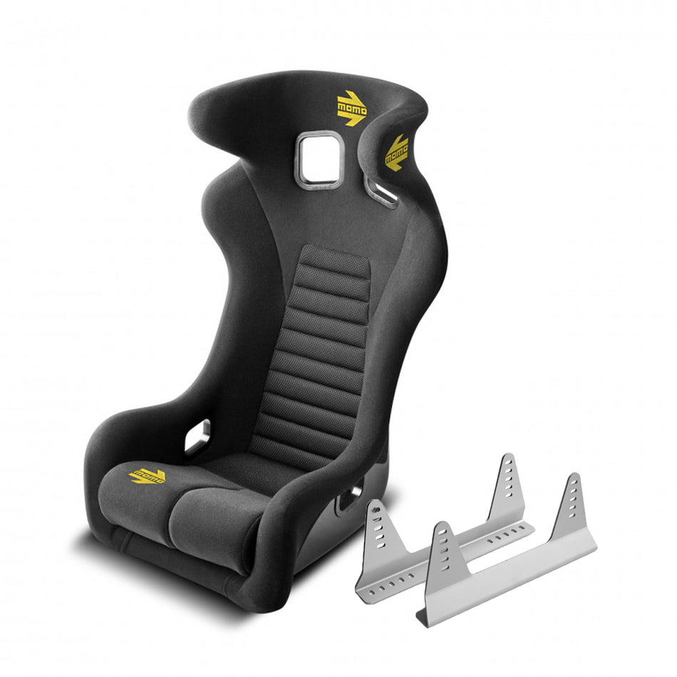 MOMO Daytona FIA Bucket Seat & Mount Bundle