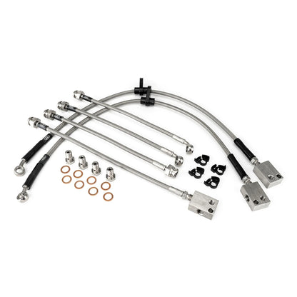 HEL Performance stainless steel braided brake hoses and fittings