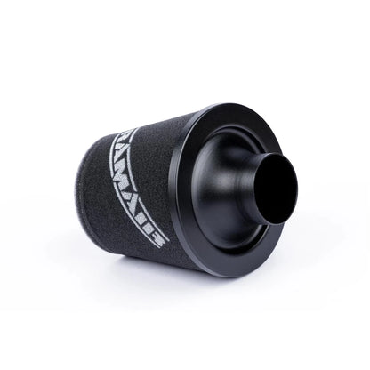 Ramair Universal-Luftfilter aus Schaumstoff, groß, 100 mm, Schwarz
