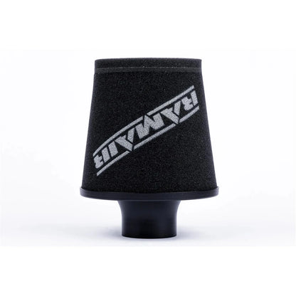 Ramair Universal-Luftfilter aus Schaumstoff, groß, 100 mm, Schwarz