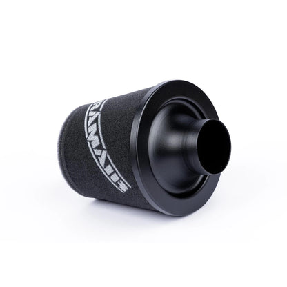 Ramair Universal-Luftfilter aus Schaumstoff, groß, 100 mm, Schwarz