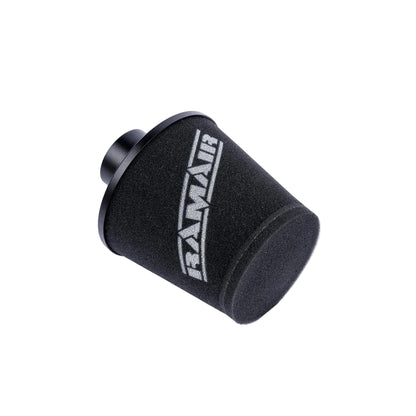 Ramair Universal-Luftfilter aus Schaumstoff, groß, 100 mm, Schwarz