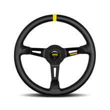 MOMO MOD.08 Black Leather Racing Steering Wheel
