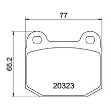 Mintex MDB1890FR MRM1801 Lotus Elise Exige Front Brake Pads