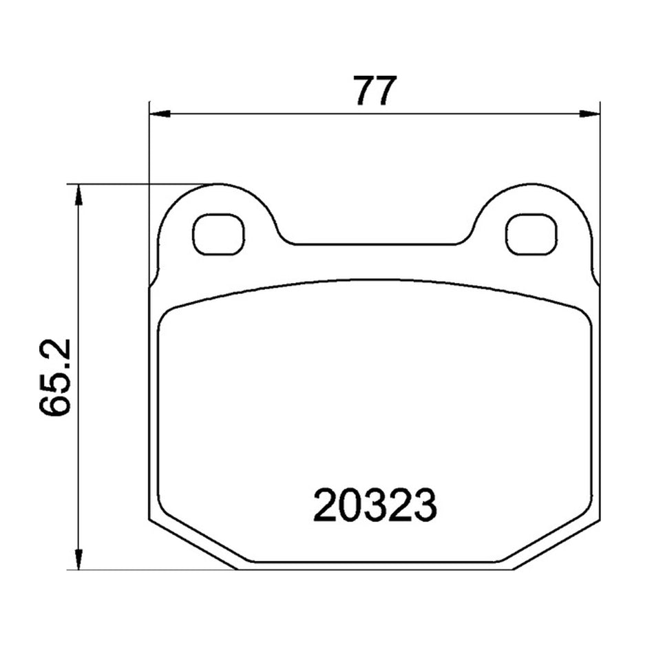 Mintex MDB1890FR MRM1801 Lotus Elise Exige Front Brake Pads