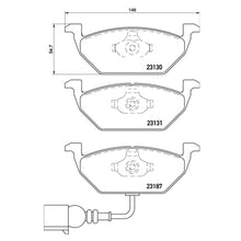 Plaquettes de frein avant Mintex MDB2040FR MRM1801 Seat Leon MK1 MK2