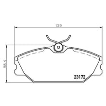 Plaquettes de frein avant Mintex MDB2561FR MRM1801 Renault Clio Sport 172 182