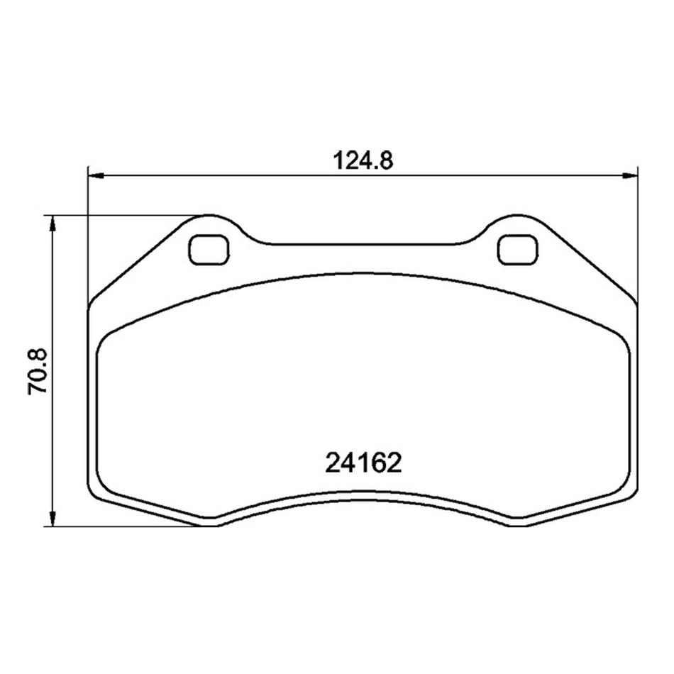 Mintex MDB2725FR MRM1801 Renault Megane Sport 225 Front Brake Pads