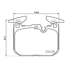 Plaquettes de frein avant Mintex MDB3764FR MRM1801 pour BMW F87 M2