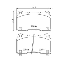 Plaquettes de frein avant Mintex MDB4091FR MRM1801 pour Honda Civic FK8 Type R